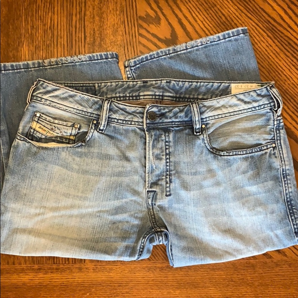 DIESEL Zatiny Bootcut Men’s 32x32 Faded Jeans